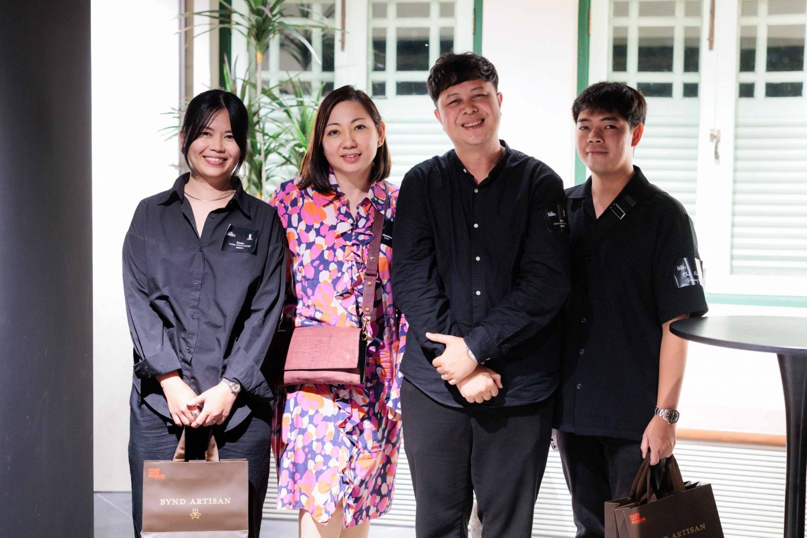 Emma Yii, Christine Sipin, Ken Wong and Chi Fung