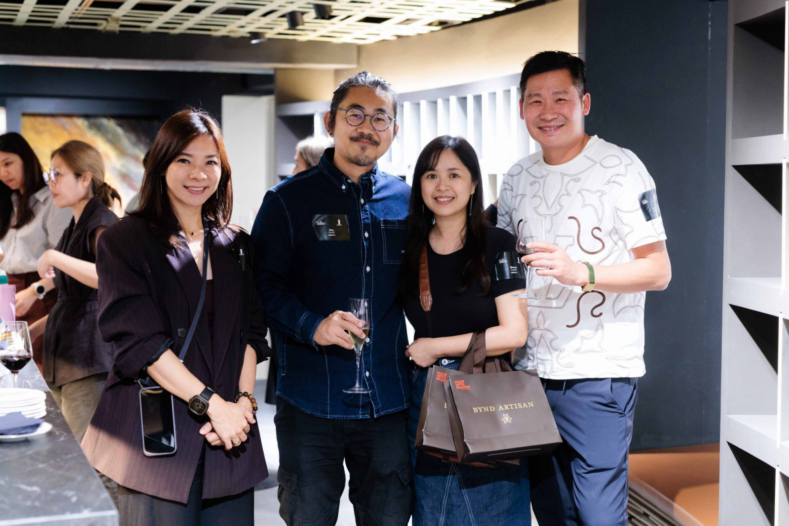 Joey Lee, Don Wong, Sherry Leung and Eric Low