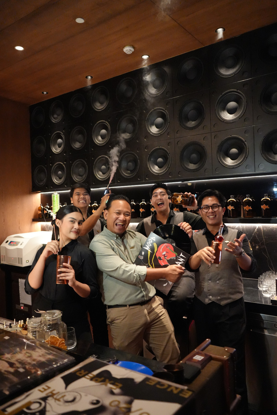 Vinyl's team, led by Koco Widyatno