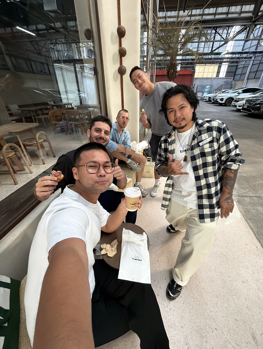 Post-pastry-making workshop at Slow Butter