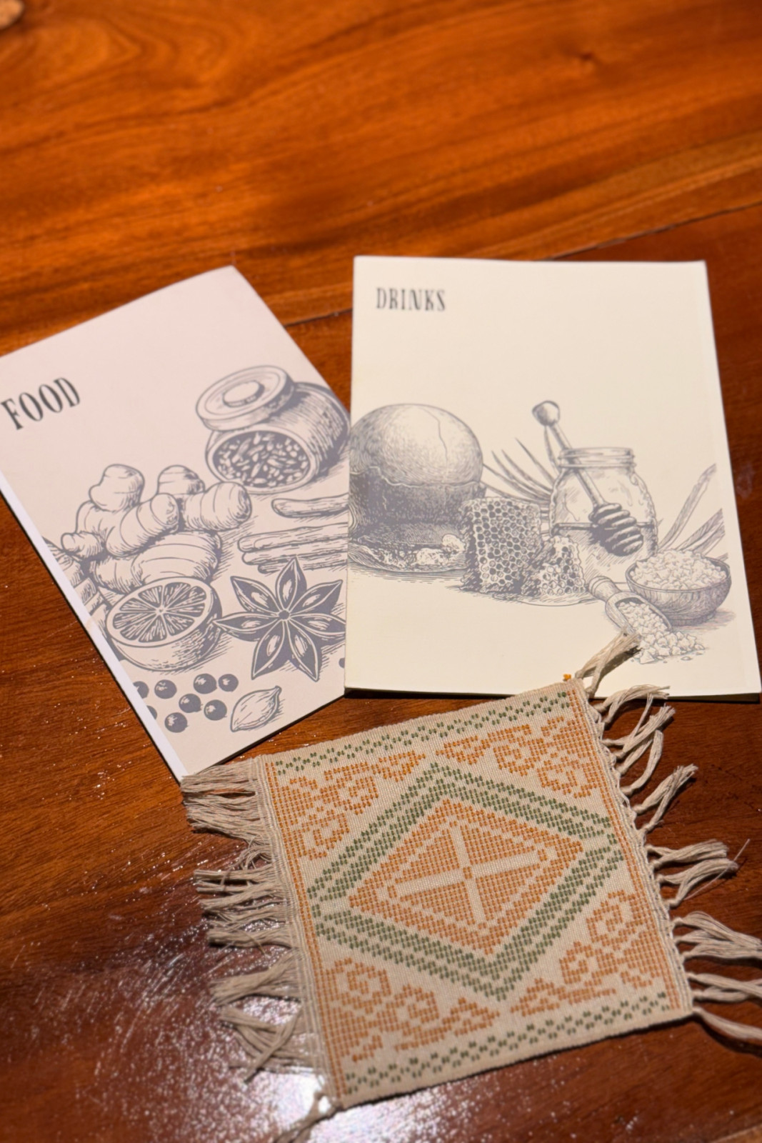 The menus of Toma Toma