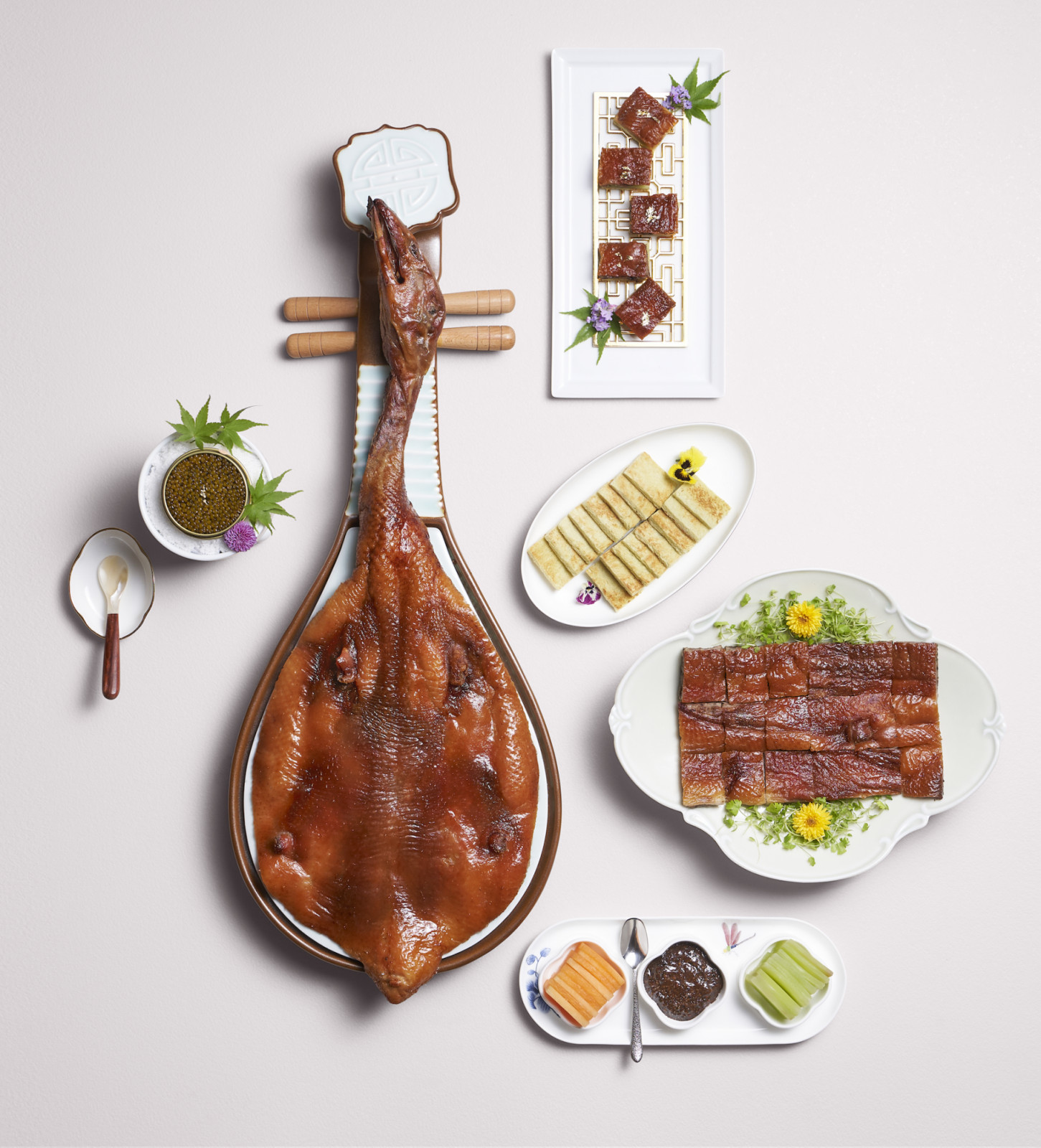 Jin Ting Wan’s roasted pipa duck with black pepper sauce (Photo: Marina Bay Sands)