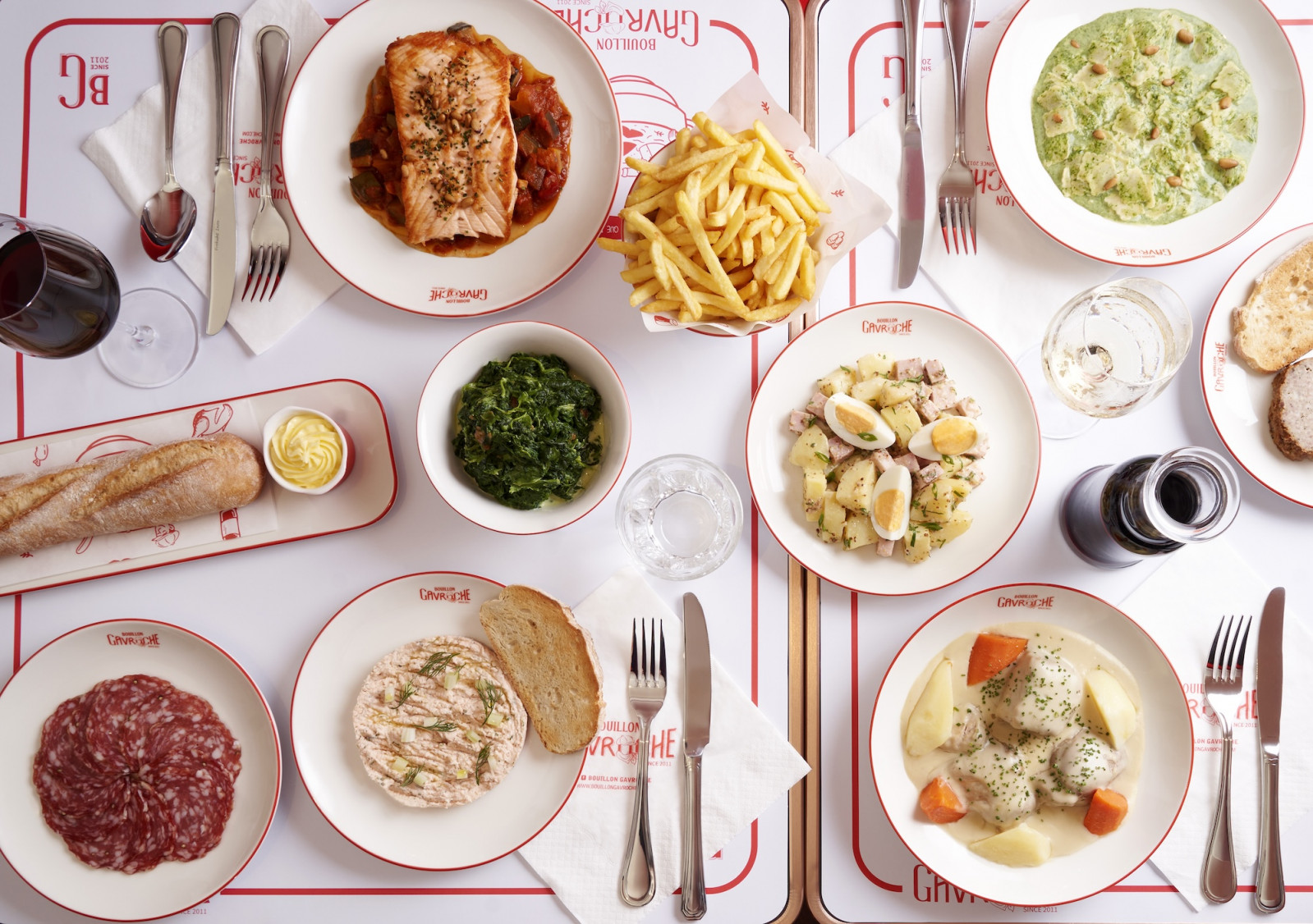 Bouillon Gavroche’s menu (Photo: Bouillon Gavroche)