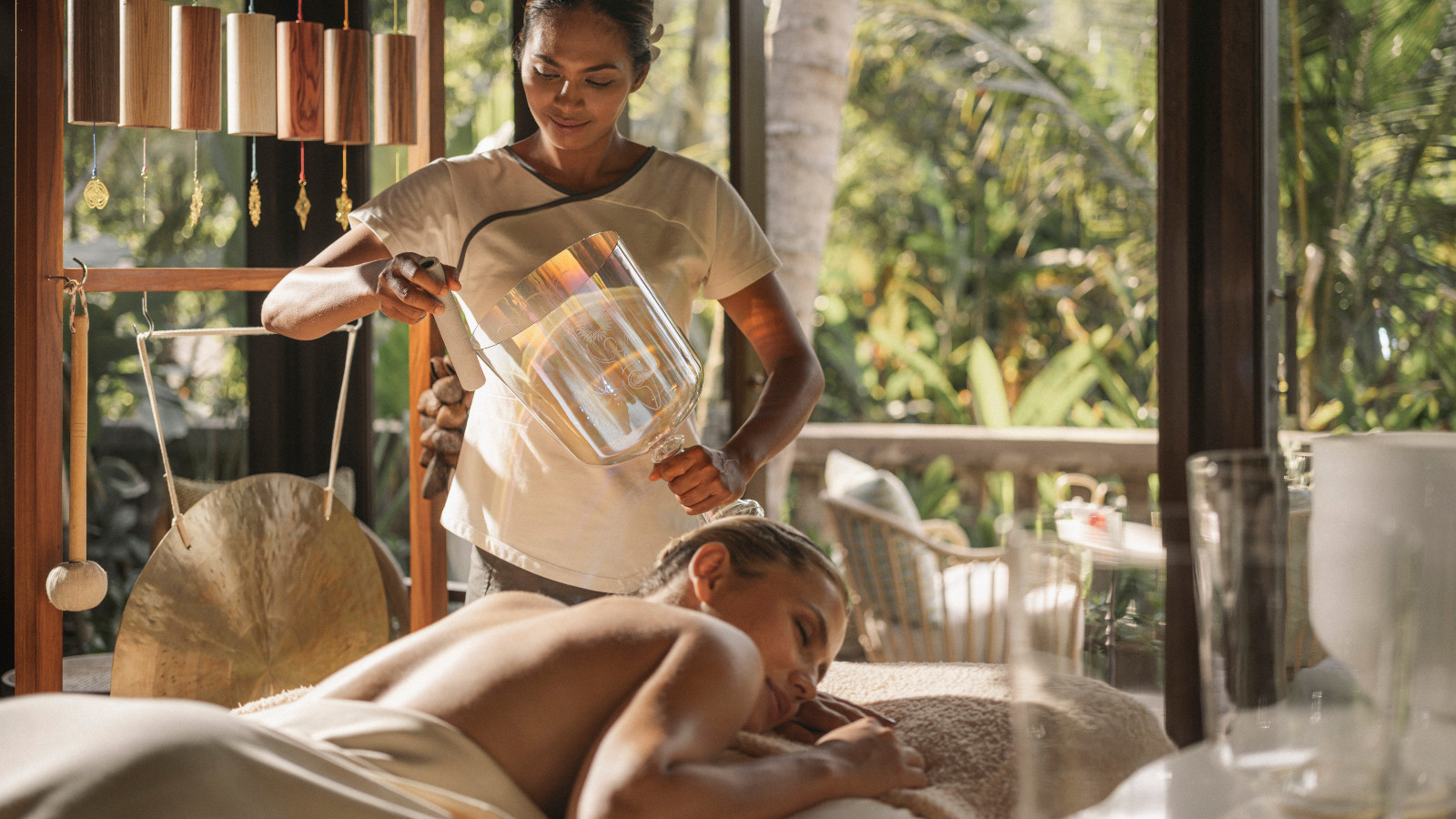 Treatments at the Sacred River Spa