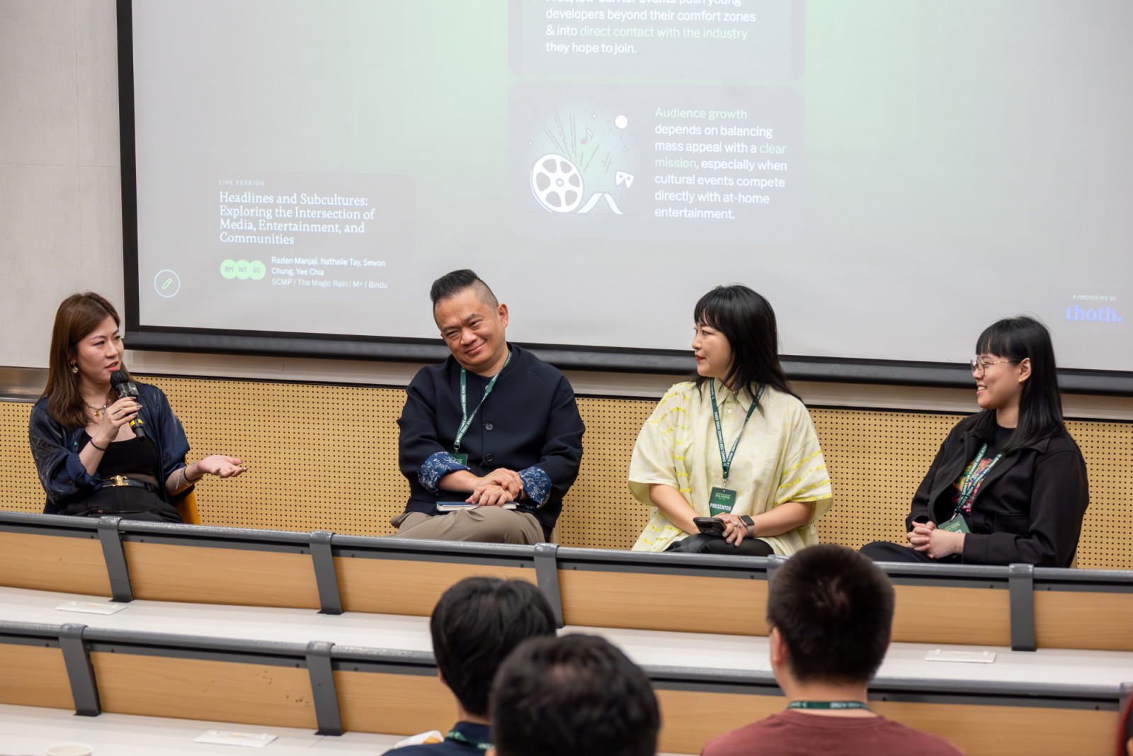 Panelists at the Games for Change Hong Kong festival 2026.