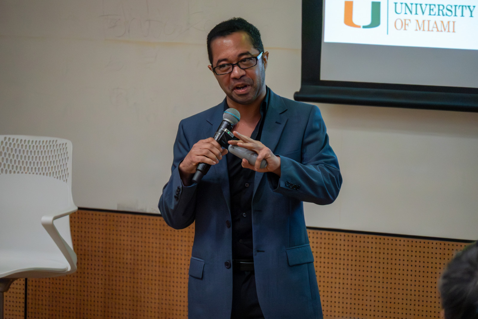 Lindsay Grace, a Knight chair in interactive media and professor at the University of Miami School of Communication, delivering a keynote address at the Games for Change Hong Kong festival 2026.