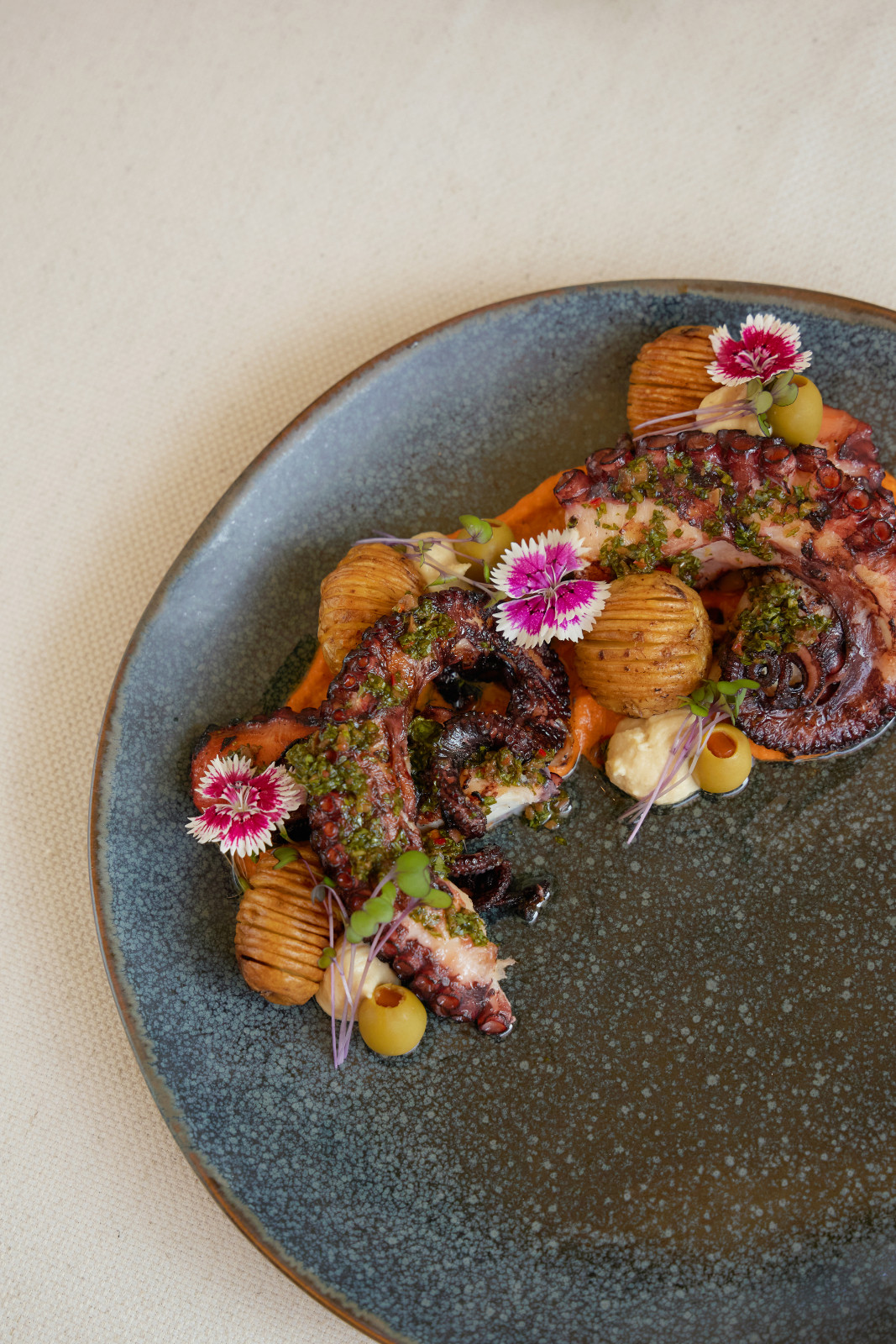 Grilled Octopus, one of the guests' favourites