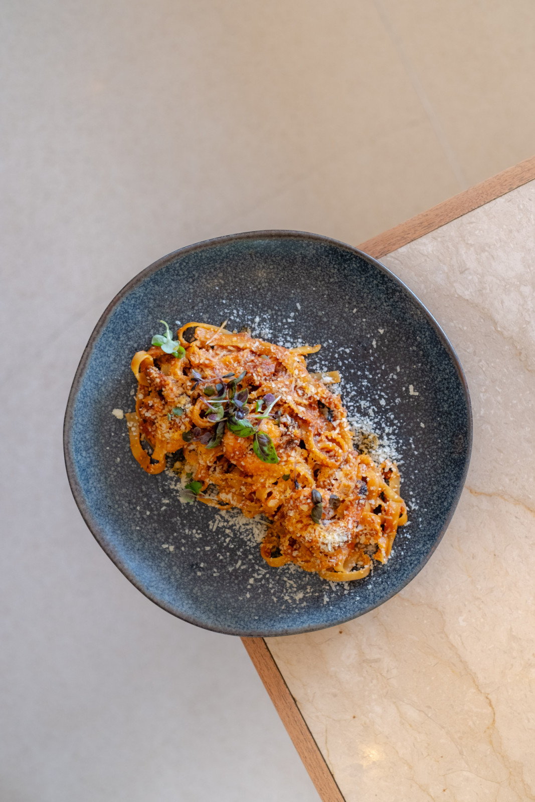 Prawn Bisque Tagliatelle