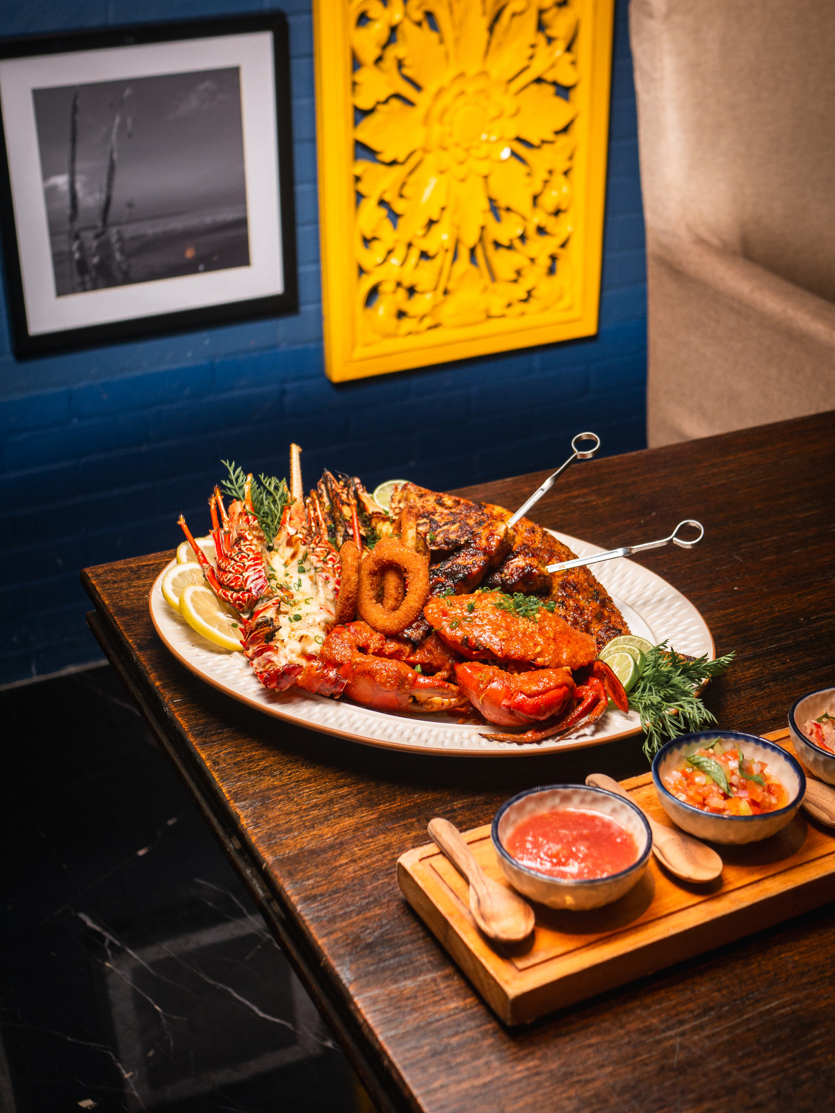 Seafood Platter at Makase, Seminyak