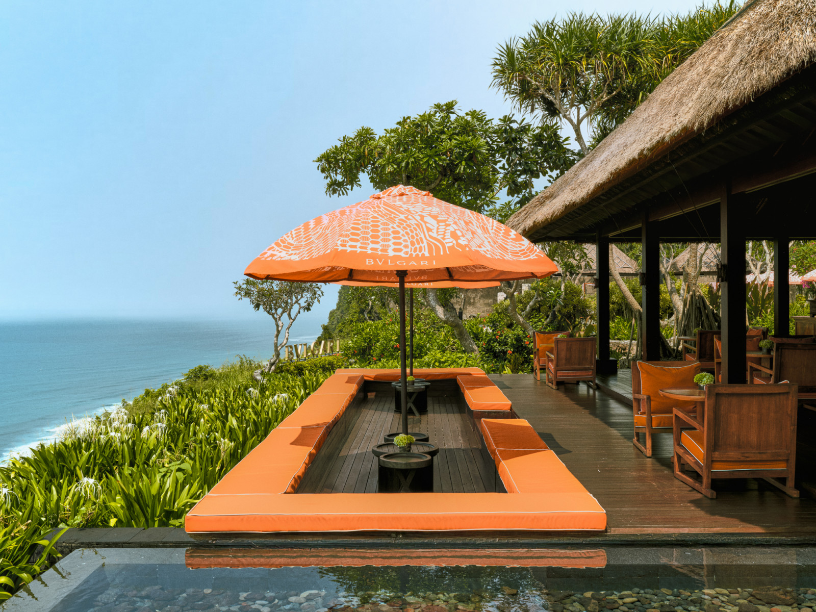 Expect stunning sundown at The Bvlgari Bar