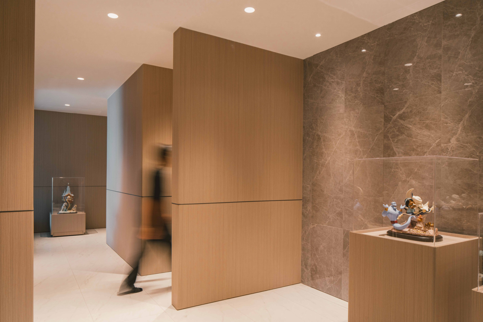These collectibles also bring colour and character to areas such as the basement foyer