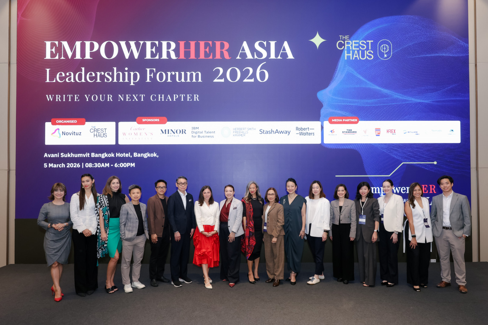 The CrestHaus ประสบความสำเร็จอย่างสูงในฐานะแพลตฟอร์มระดับภูมิภาคเพื่อยกระดับศักยภาพสตรี (ภาพ: Shannon Kalayanamitr)
