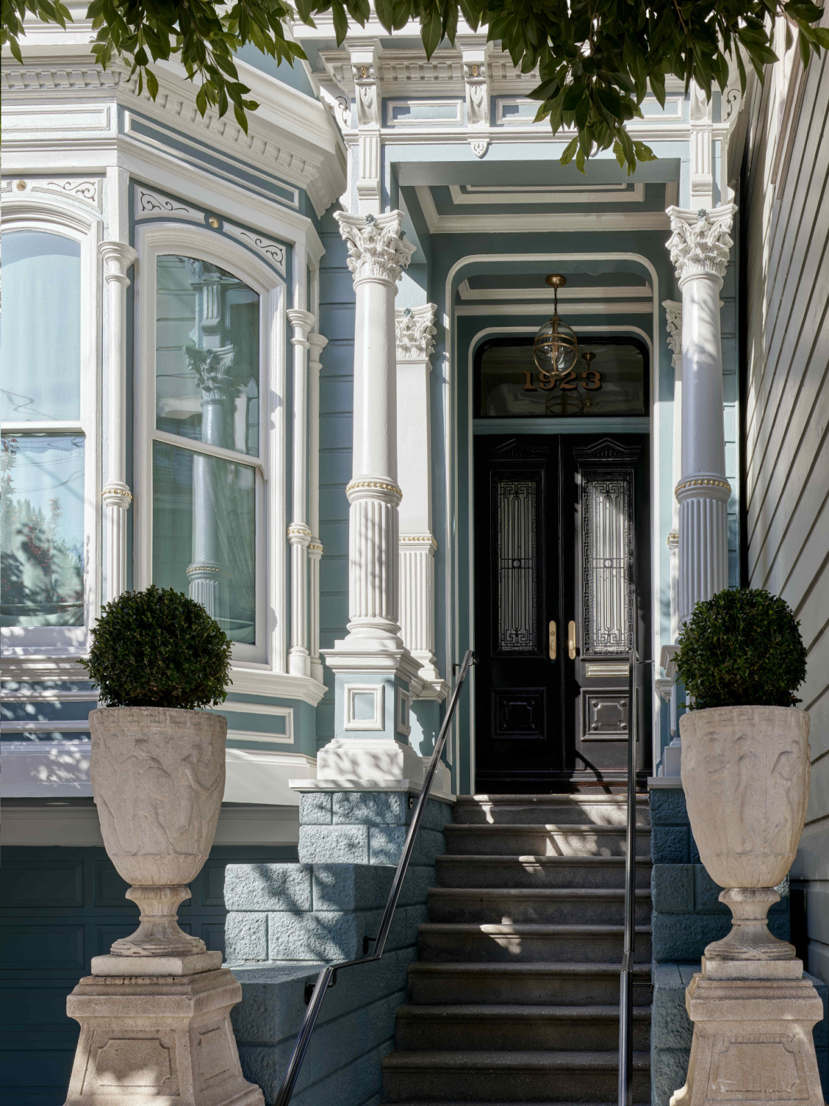 The three-storey Victorian home in Pacific Heights is believed to date back to 1870