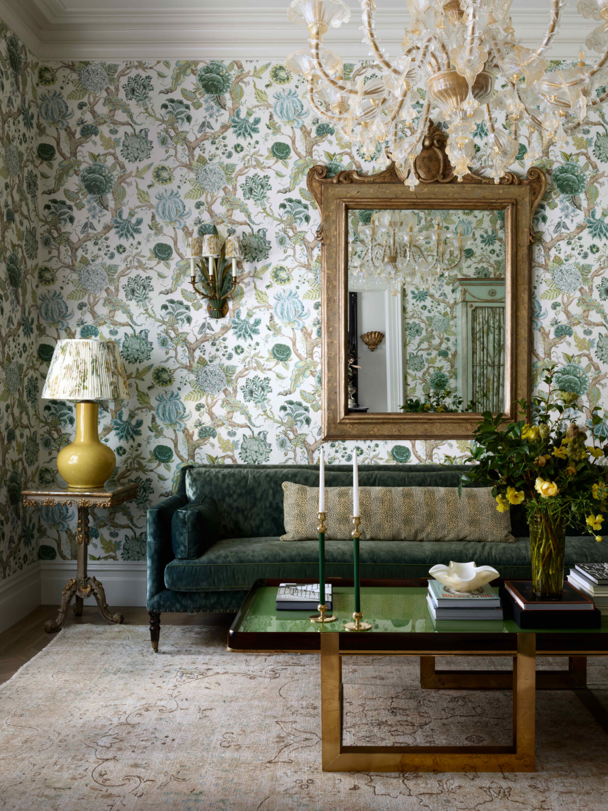 Custom sofa by Coup D’Etat San Francisco