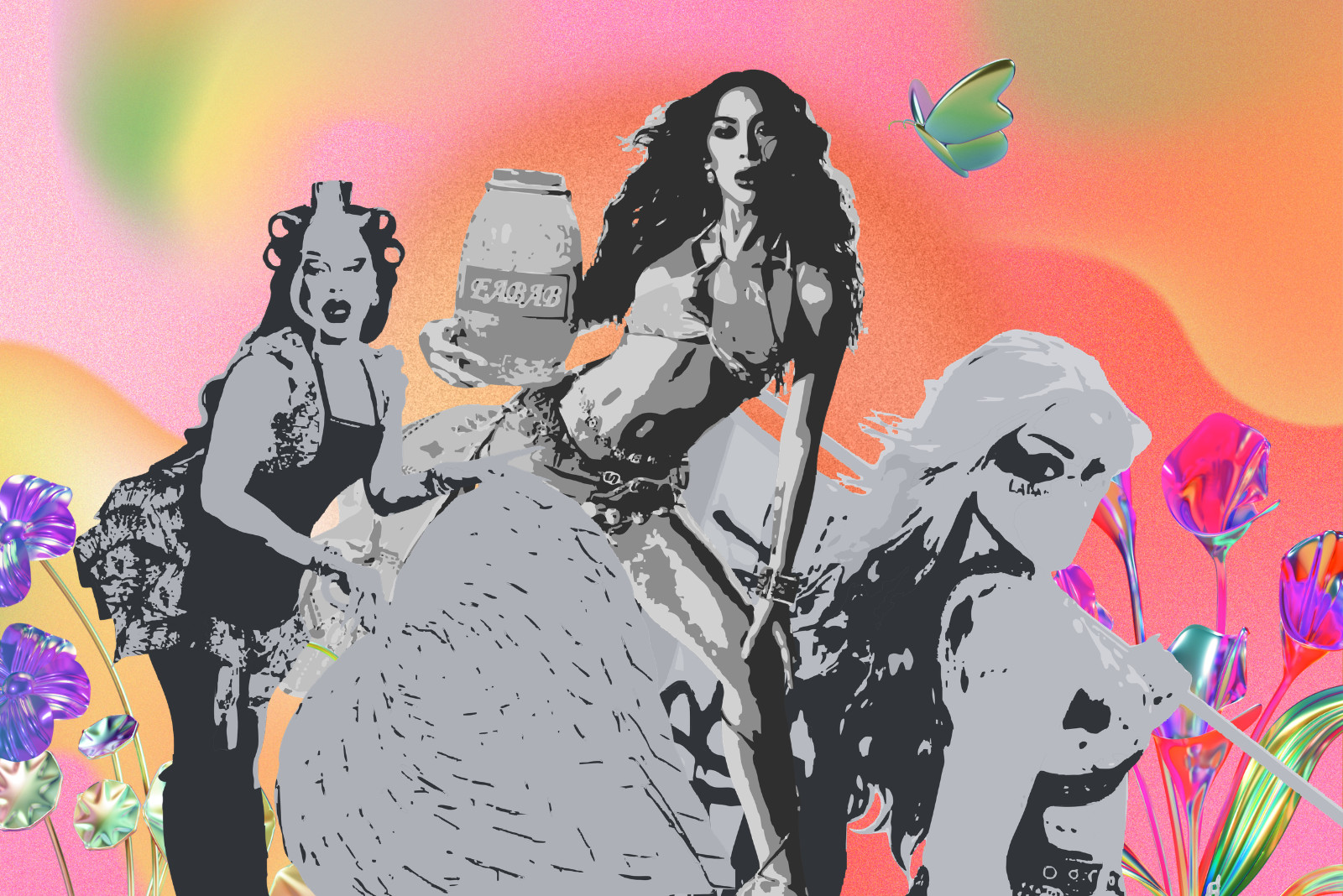 This Pride month, turn the volume up and add these tracks by your favourite local drag queens to your playlist (Photo: edited by Christofer Palentino)