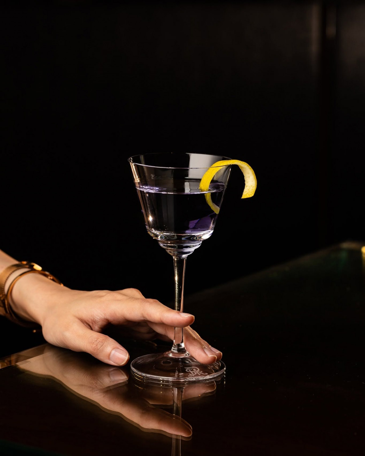 The Violet Hour Martini from The St. Regis Bar