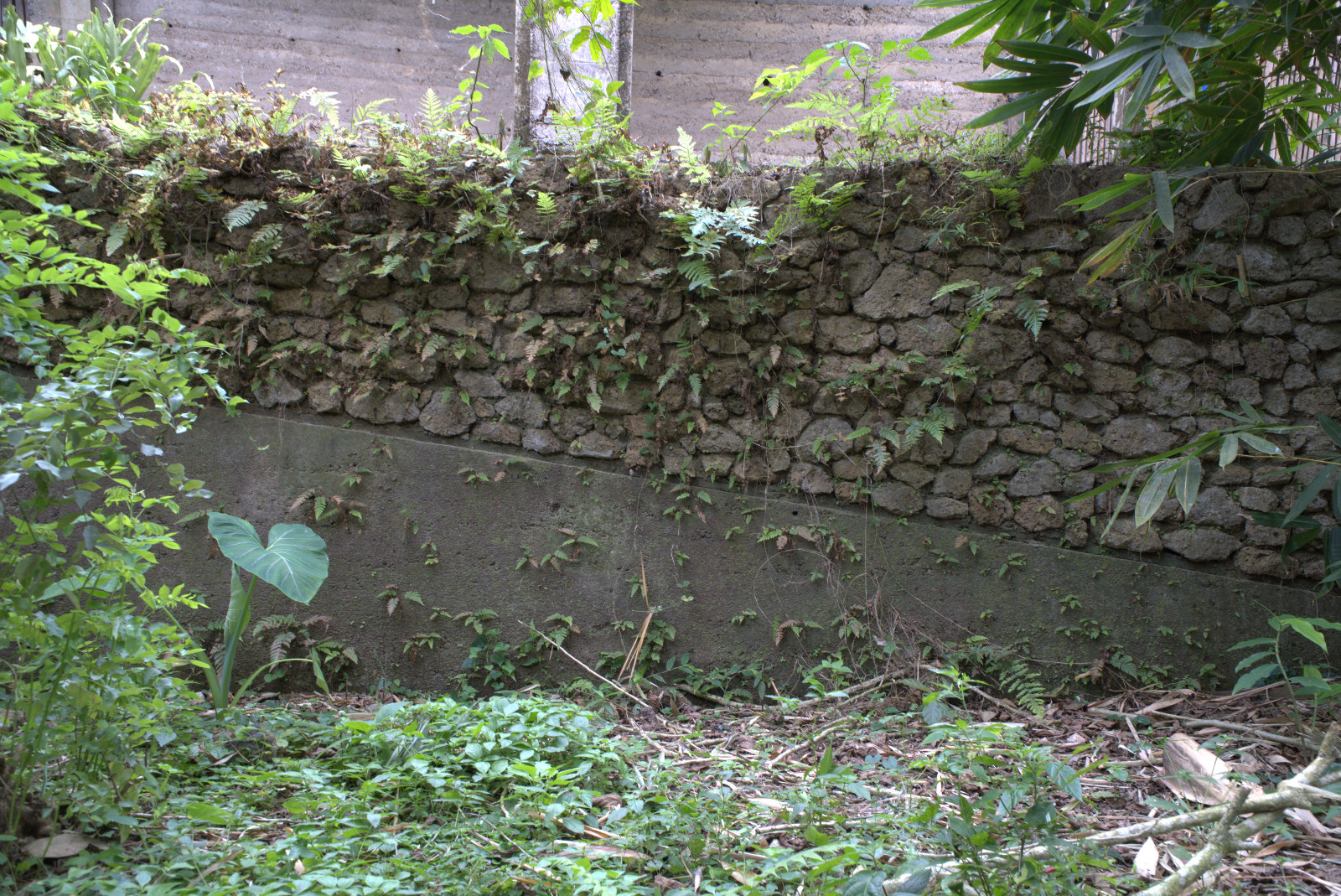 One of the numerous architectural follies that test the tectonics of rammed earth construction