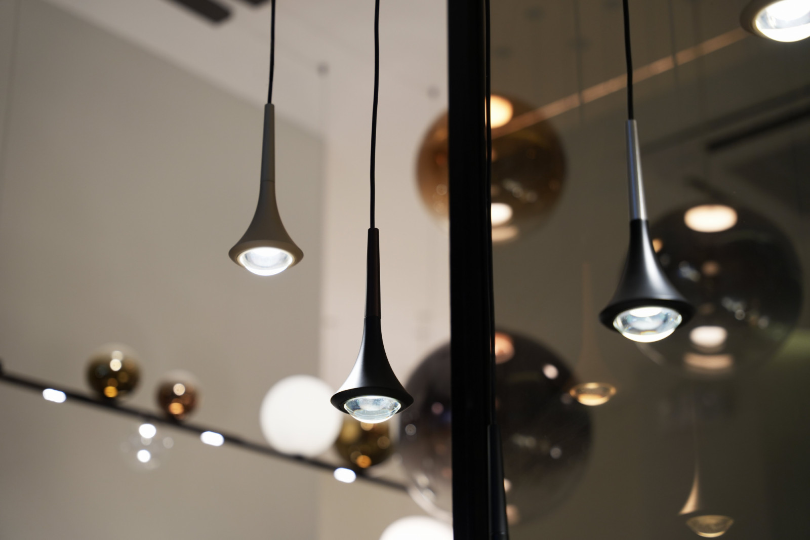 Glimpses of the collaborative lighting space of Lodes by The Tile Gallery
