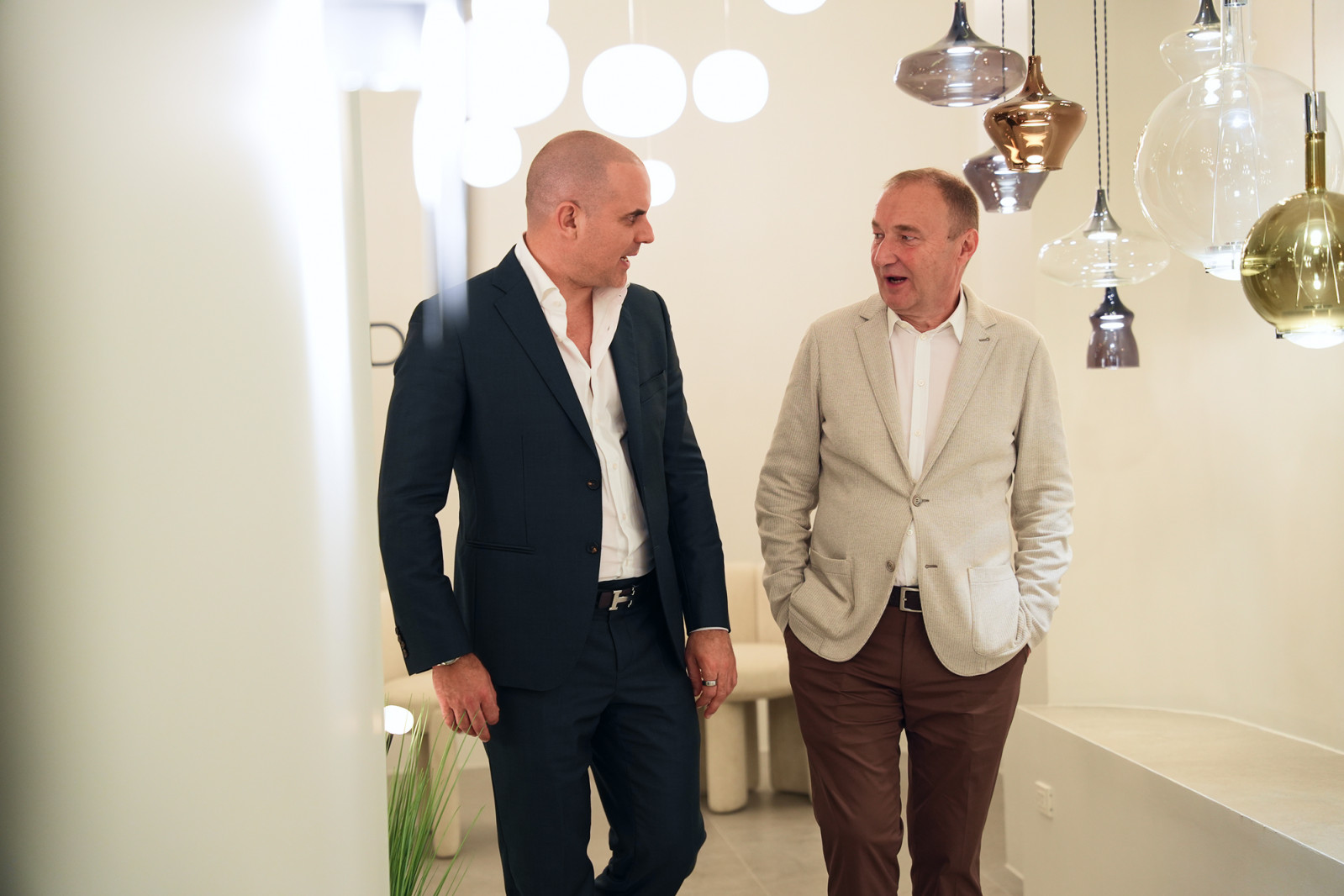 The team behind the collaborative lighting space of Lodes by The Tile Gallery