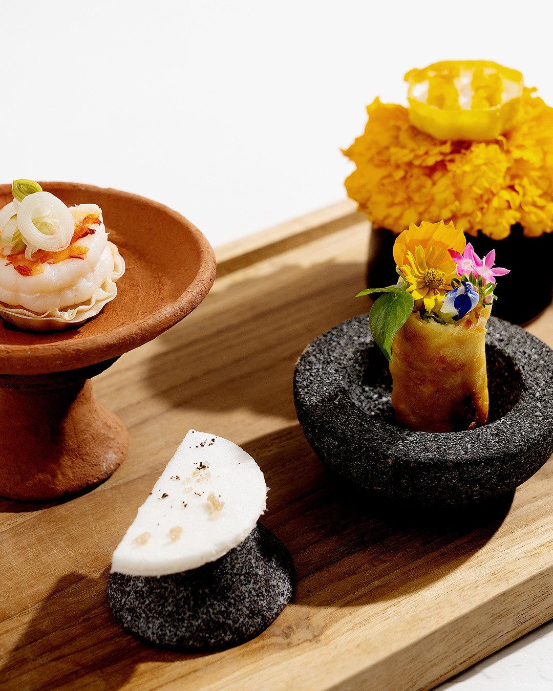 Amuse-bouche to start the flavourful menu