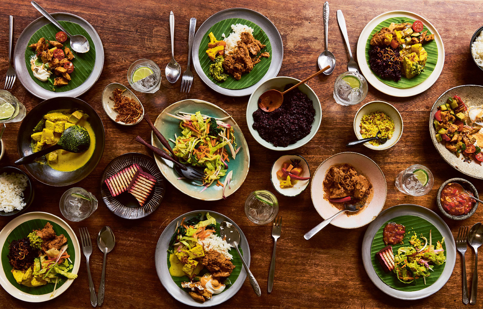 The delicious plant-based Indonesian table by Petty Pandean-Elliott