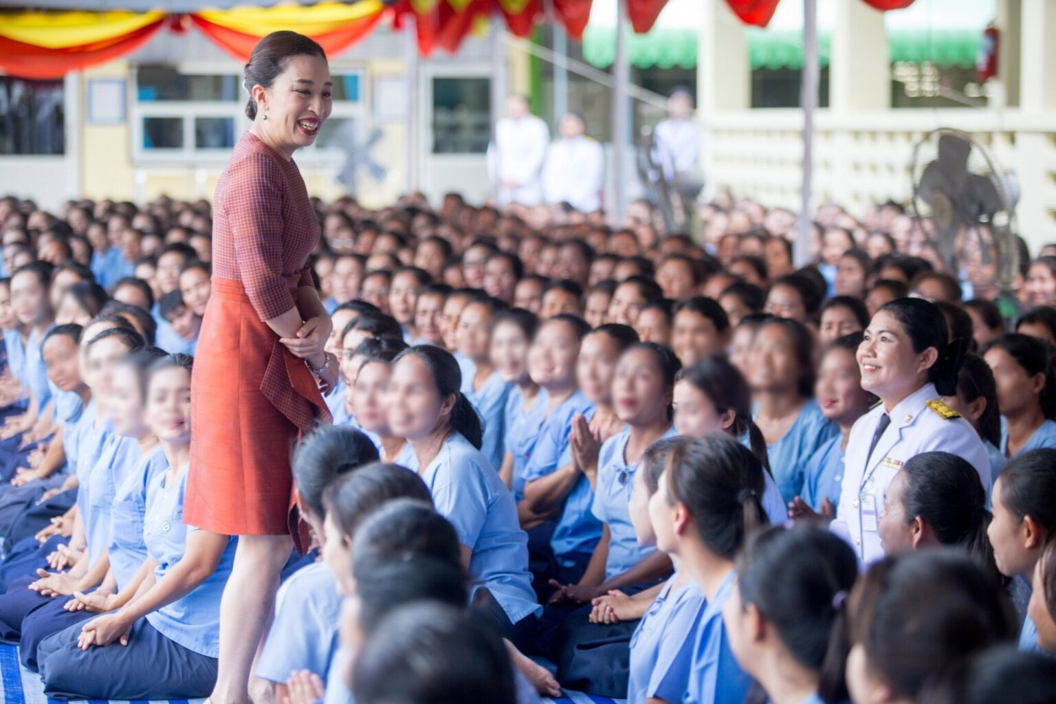 สมเด็จพระเจ้าลูกเธอ เจ้าฟ้าพัชรกิติยาภา นเรนทิราเทพยวดี กรมหลวงราชสาริณีสิริพัชร มหาวัชรราชธิดา (ภาพ: กรมประชาสัมพันธ์)