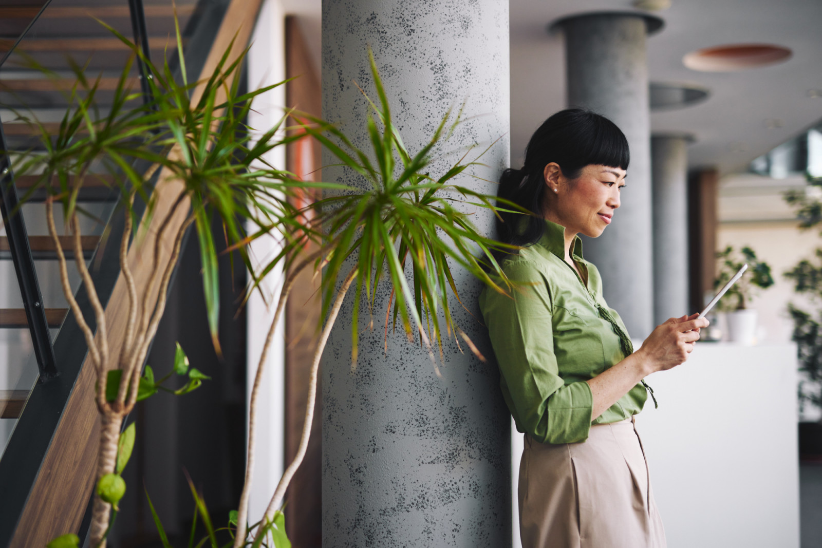 Wellness solutions in the office can be as simple as introducing more plants and sunlight. (Photo: Getty)