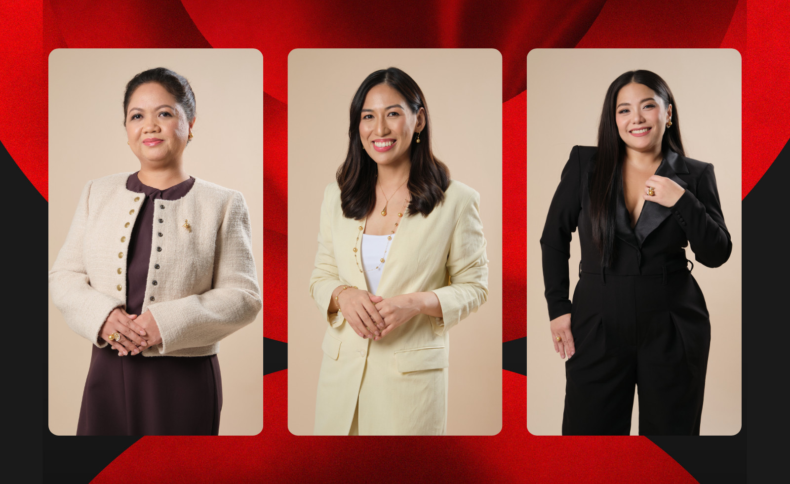Gay Jane Perez, Kristine Claire Ongcangco, Maria Sucgang
