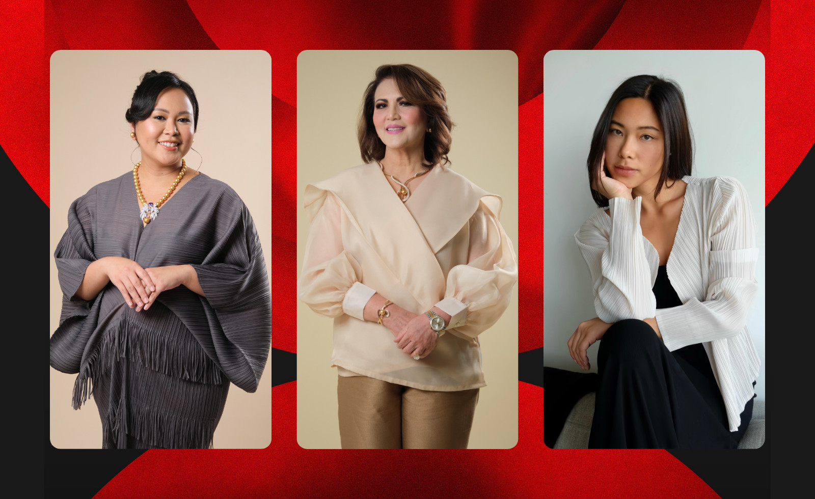 Jaycy Vialogo-Olivarez, Eileen Manalo, Kim Cruz