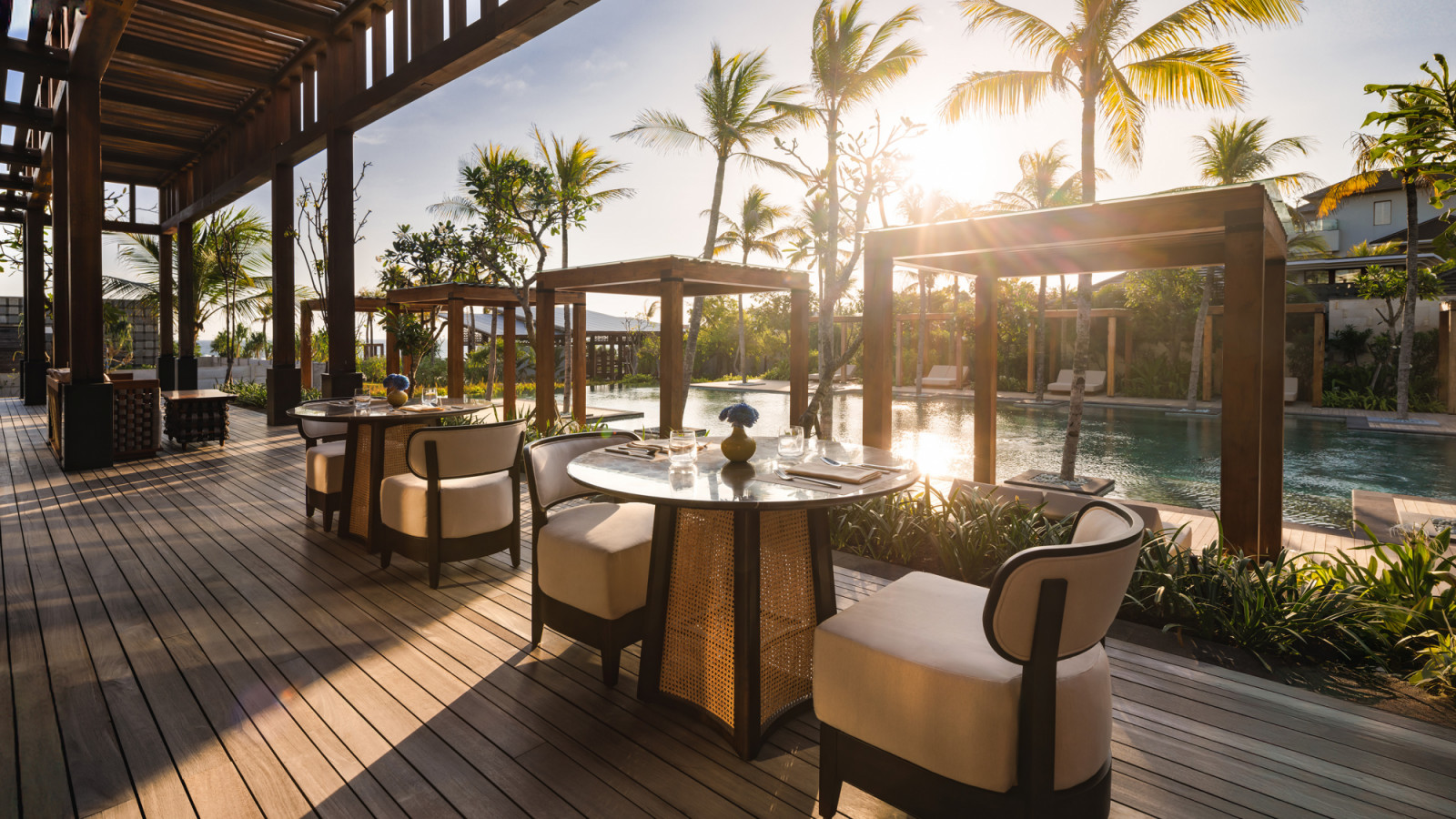 Breakfast can be slowly savoured at Taru