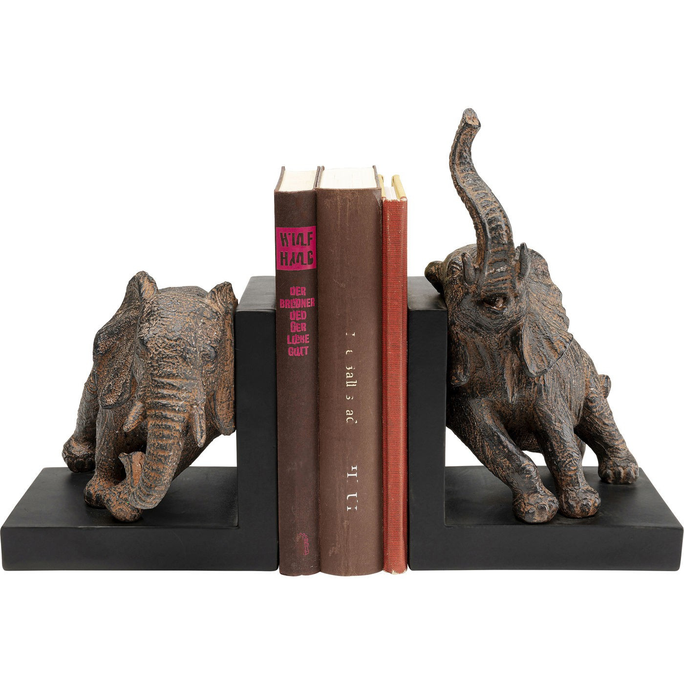A closer look at the Kare elephant bookends