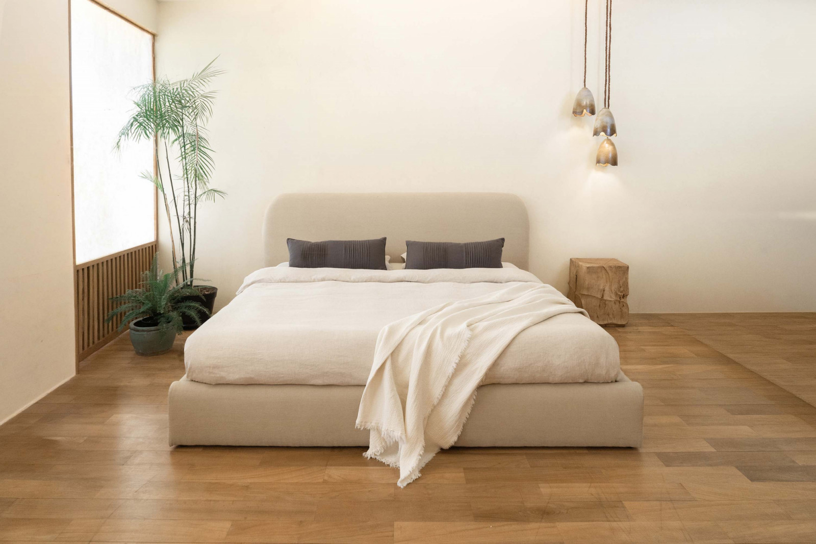 Heveya Lusso Upholstered Bed Frame