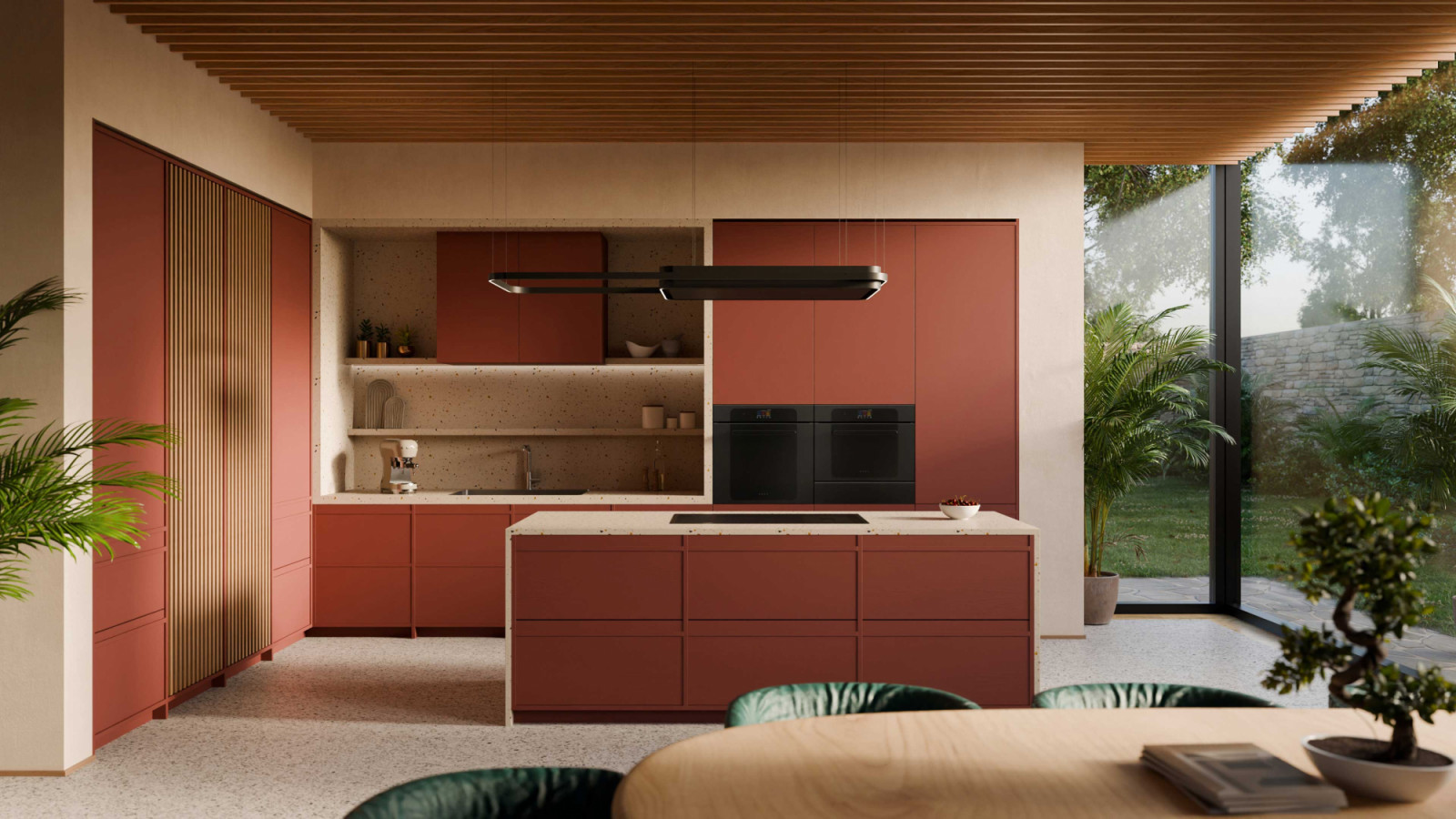 Smeg’s Musa in a terracotta scheme