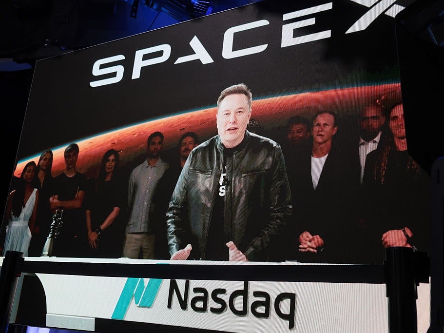 SpaceX Listed On Nasdaq Exchange (Photo: Spencer Platt/Getty Images)