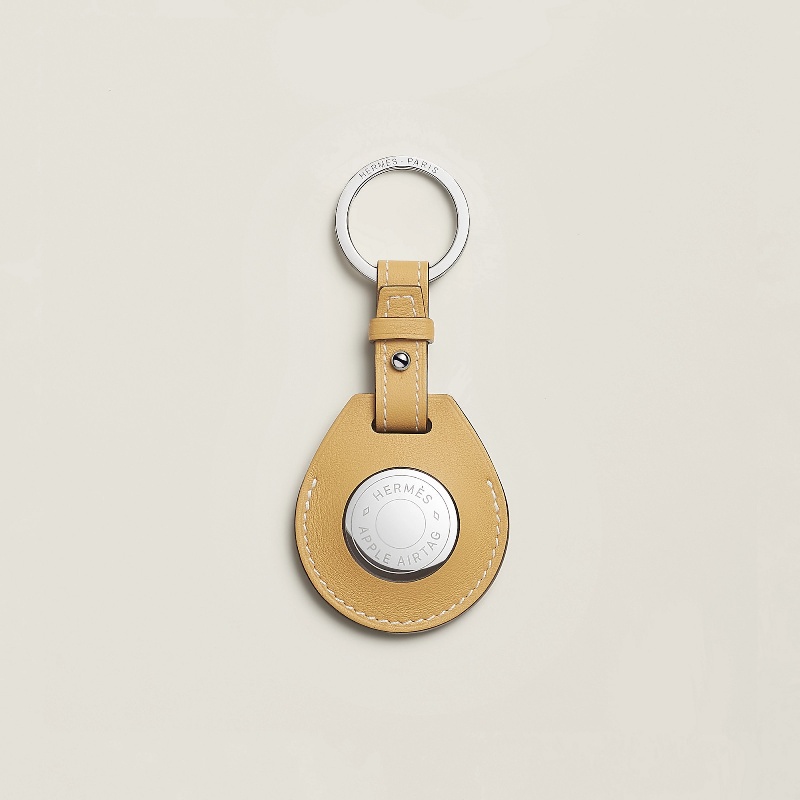 Apple AirTag Key Ring by Hermès (Photo: courtesy of Hermès)
