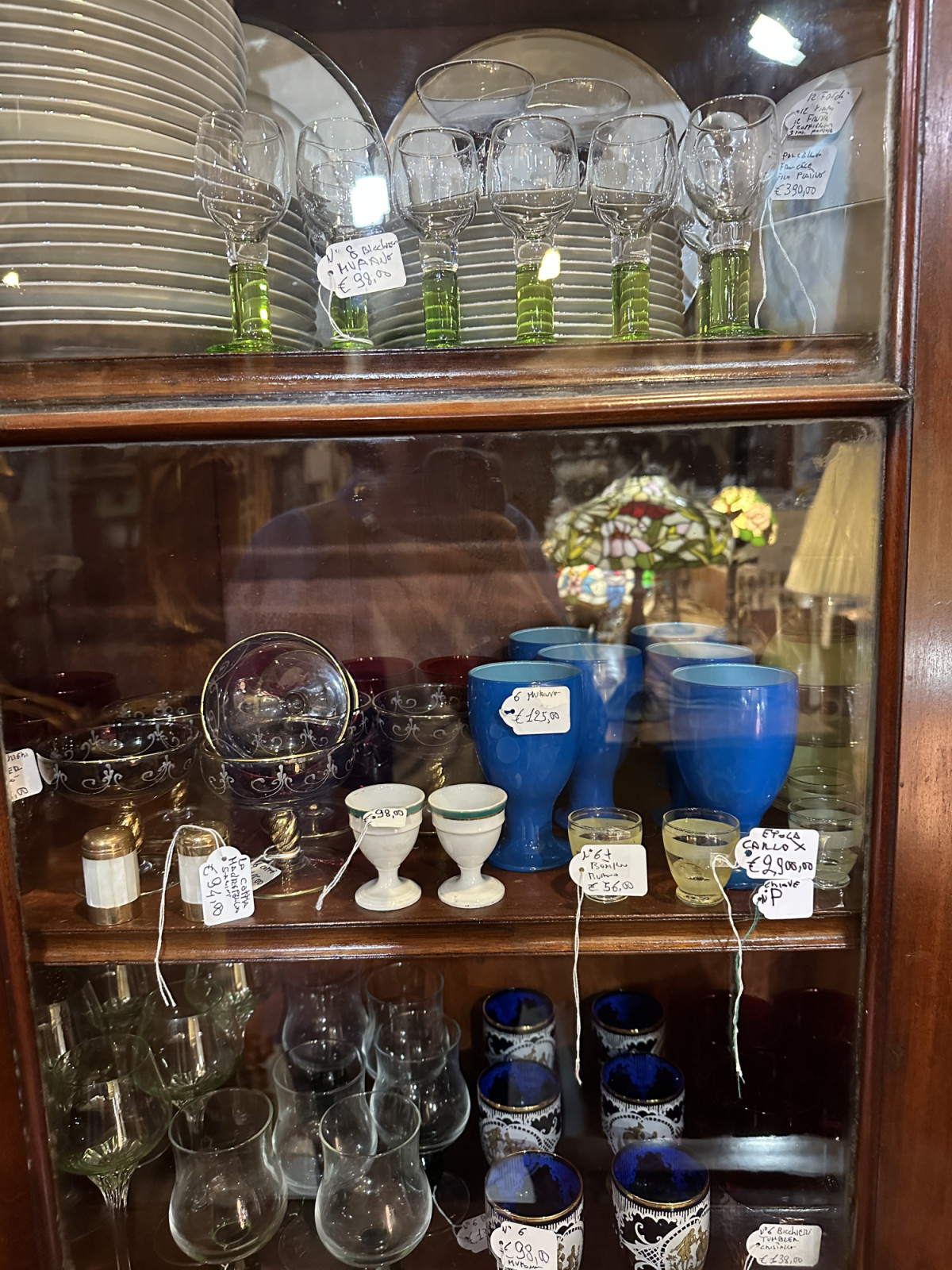 Beautiful antiques tableware can be sourced in Genoa