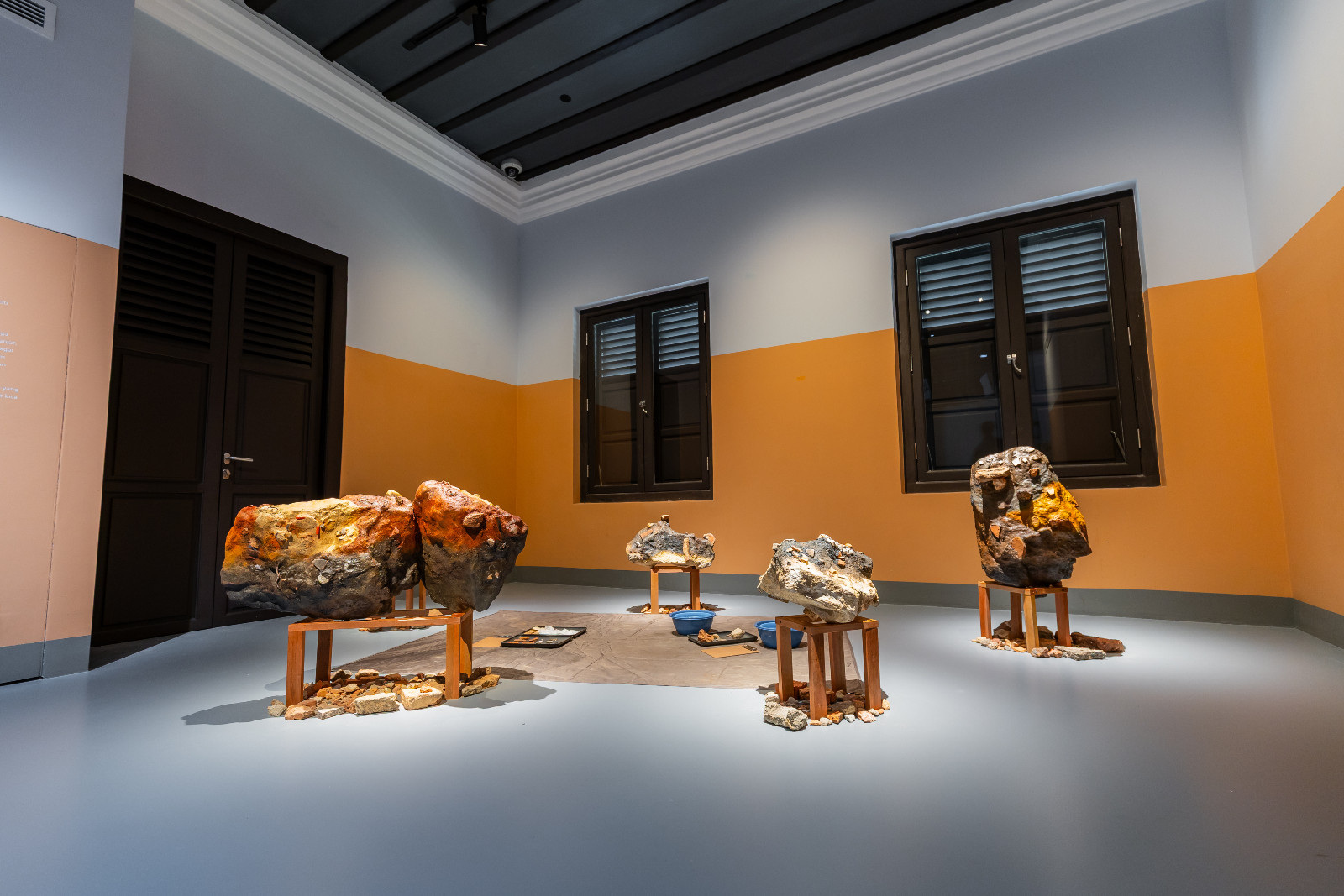 Earthly Echoes by Fazleen Karlan, one of the commissioned artworks, reimagines the layered histories of the Malay Heritage Centre