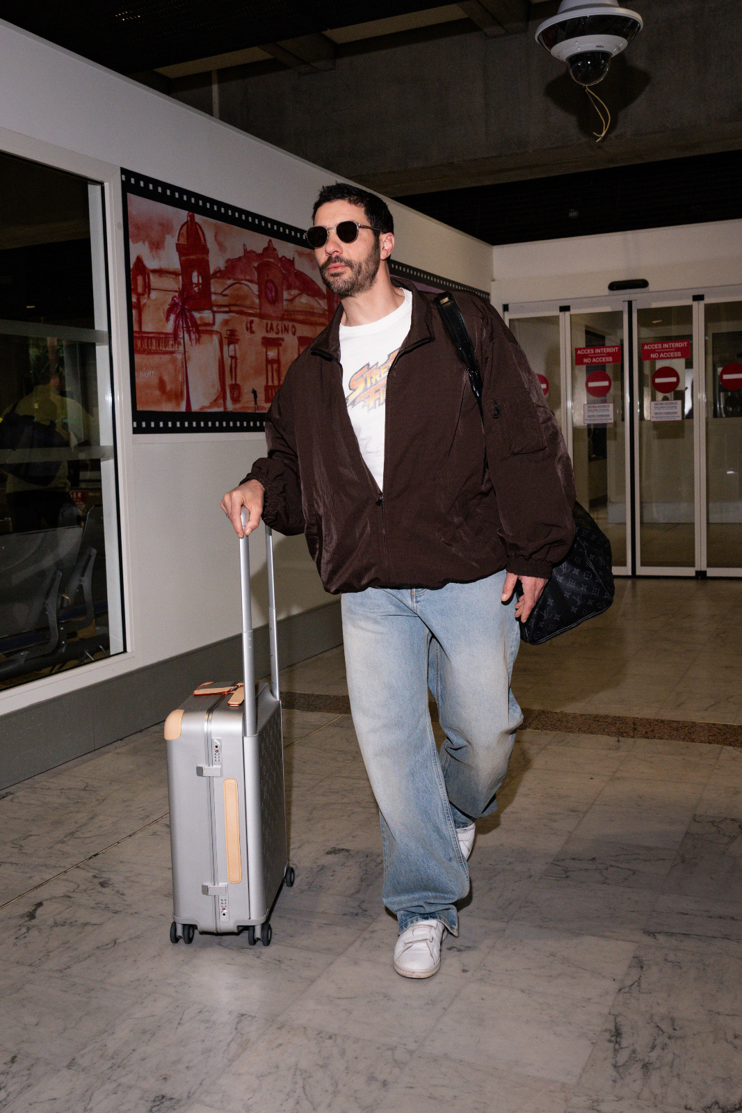 NICE, FRANCE - MAY 15: Tahar Rahim is seen at Nice Airport during the 79th annual Cannes FilmFestival on May 15, 2026 in Nice, France. (Photo by Andrea Cremascoli/Getty Images)