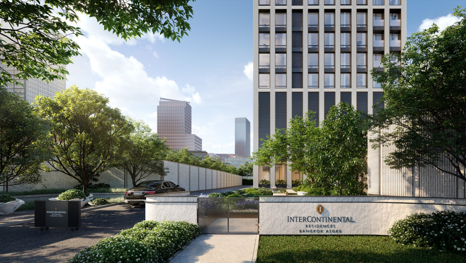 InterContinental Residences Bangkok Asoke (ภาพ: CG Capital)