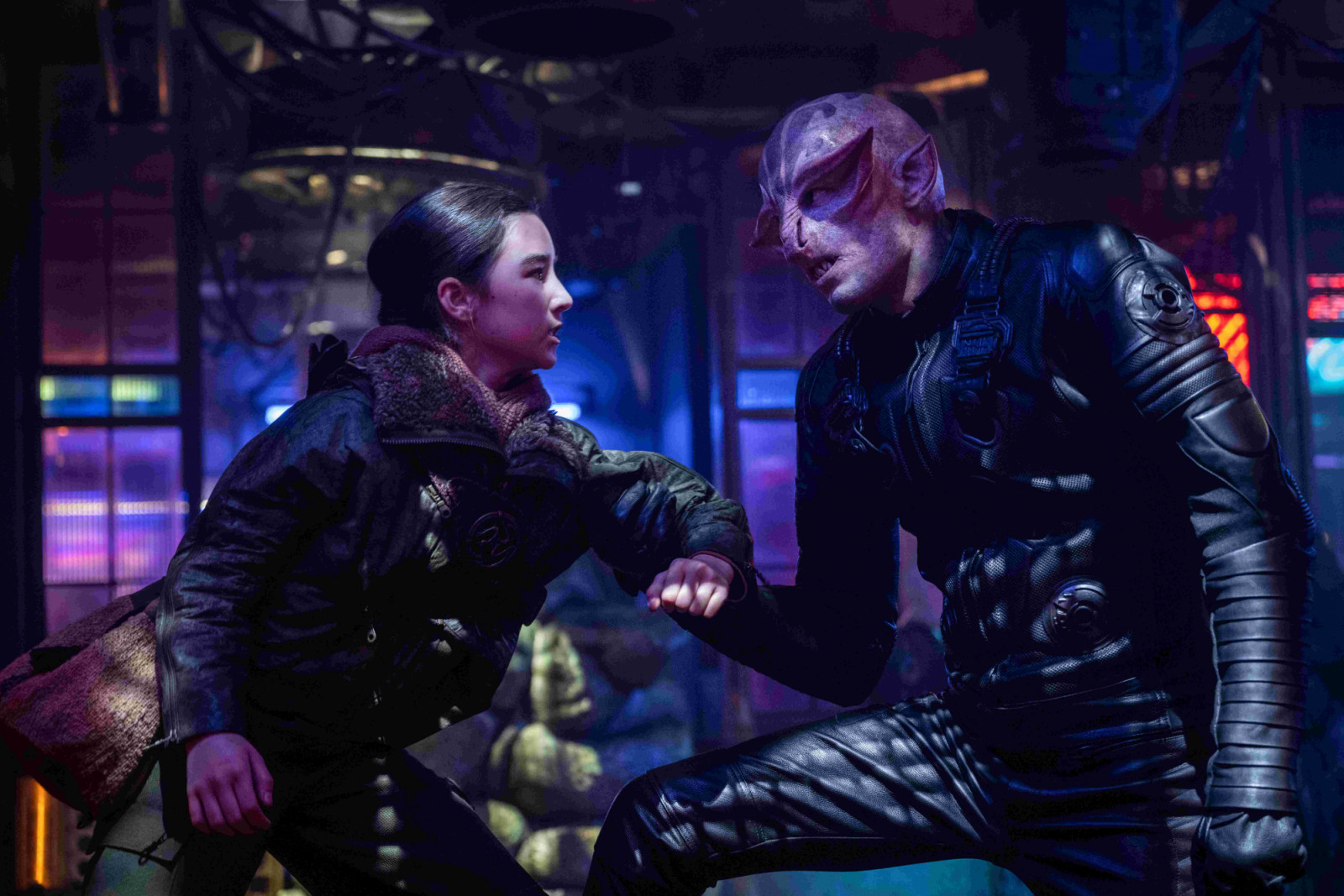Eve Ridley as Ruthye in one scene in ‘Supergirl’ (Photo: Warner Bros. Pictures)
