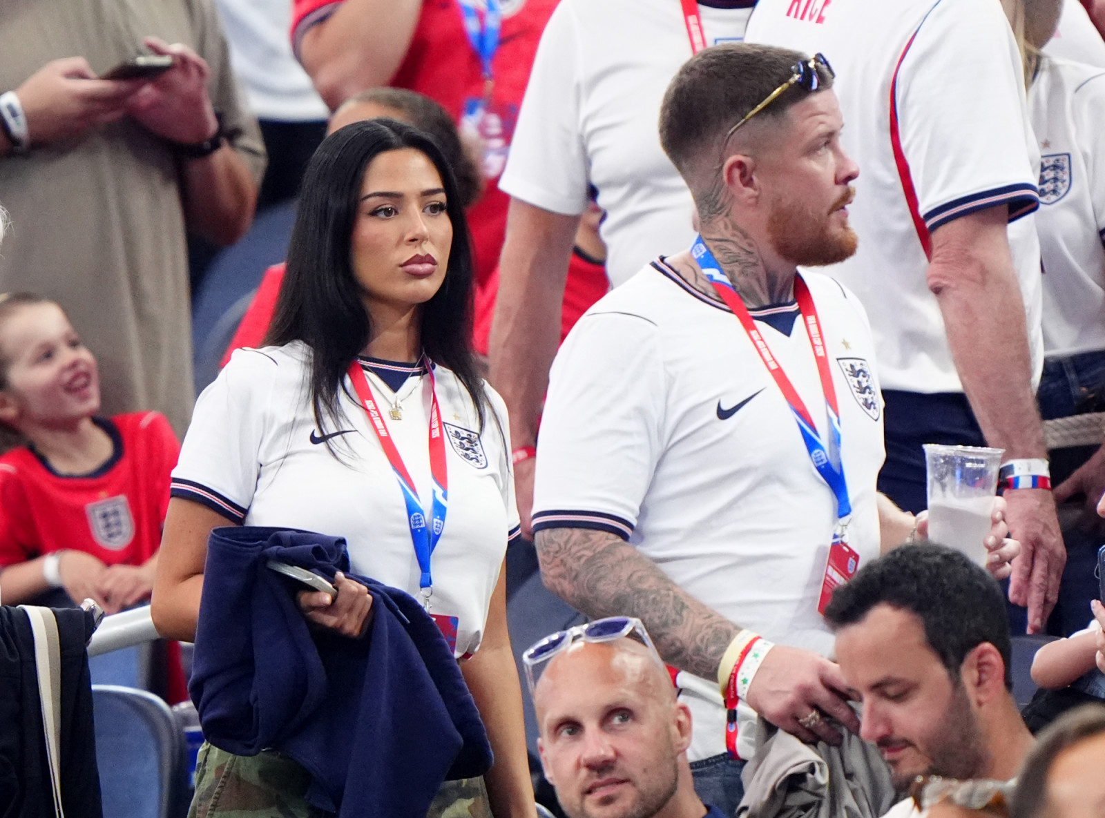 Jude Bellingham's girlfriend Ashlyn Castro following the FIFA World Cup Group L match at the Dallas Stadium, Arlington. Picture date: Wednesday June 17, 2026. (Photo by Bradley Collyer/PA Images via Getty Images)