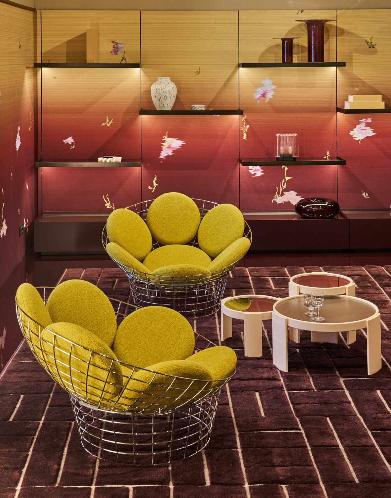 Verner Panton’s Peacock Chair reissued by Cassina and Karakter