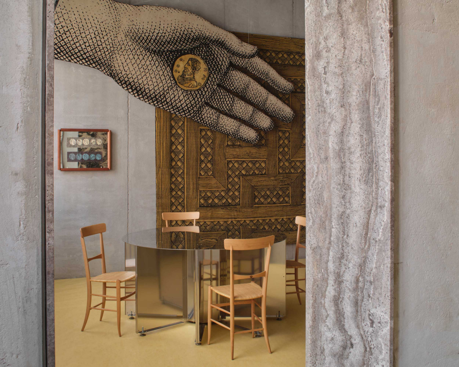 Fornasetti x CC-Tapis’ showcase Meta(Fisica)