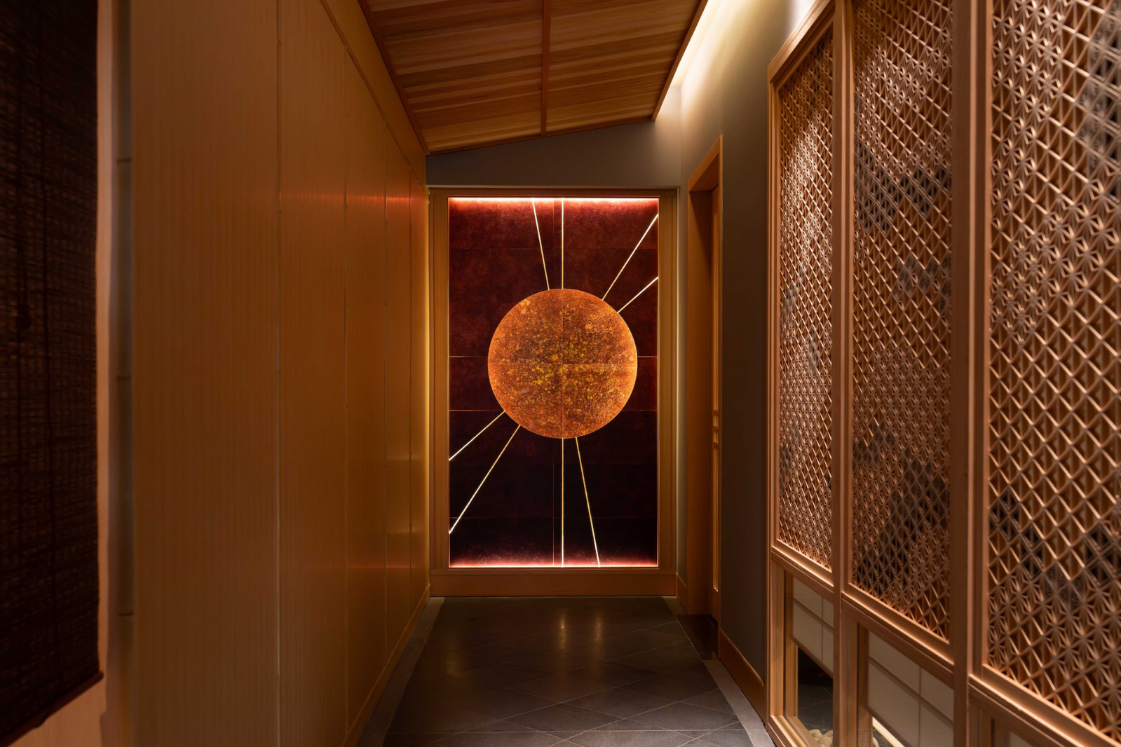 Sushi Hare interior at its new home in Chijmes
