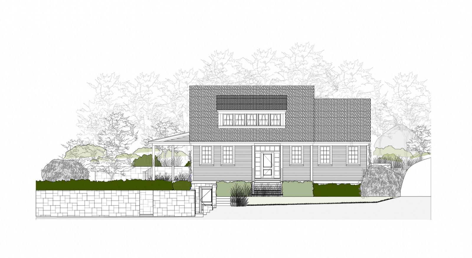 From measured plans to a fully realised render, Isabella Ellis translates landscape strategy into a living environment for an upcoming US-based project
