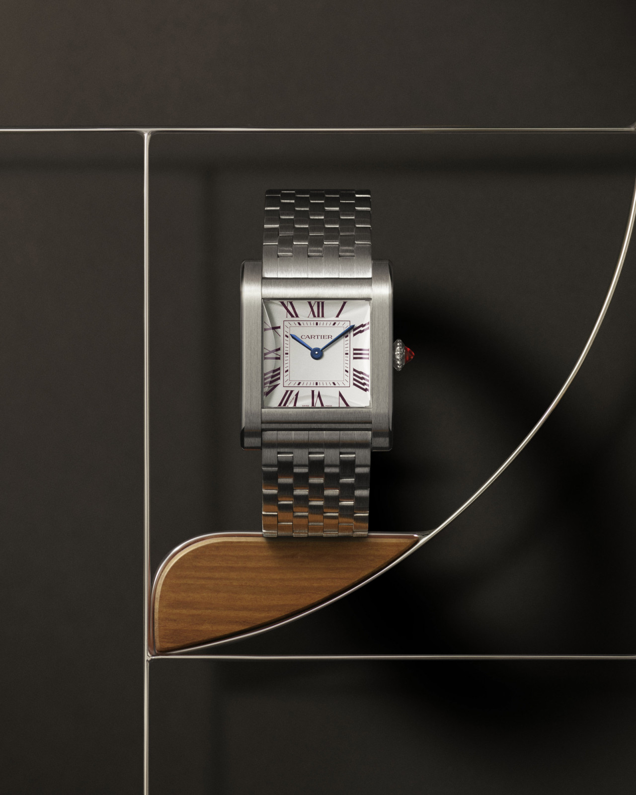 Tank Normale 腕錶。（Photo: Cartier）