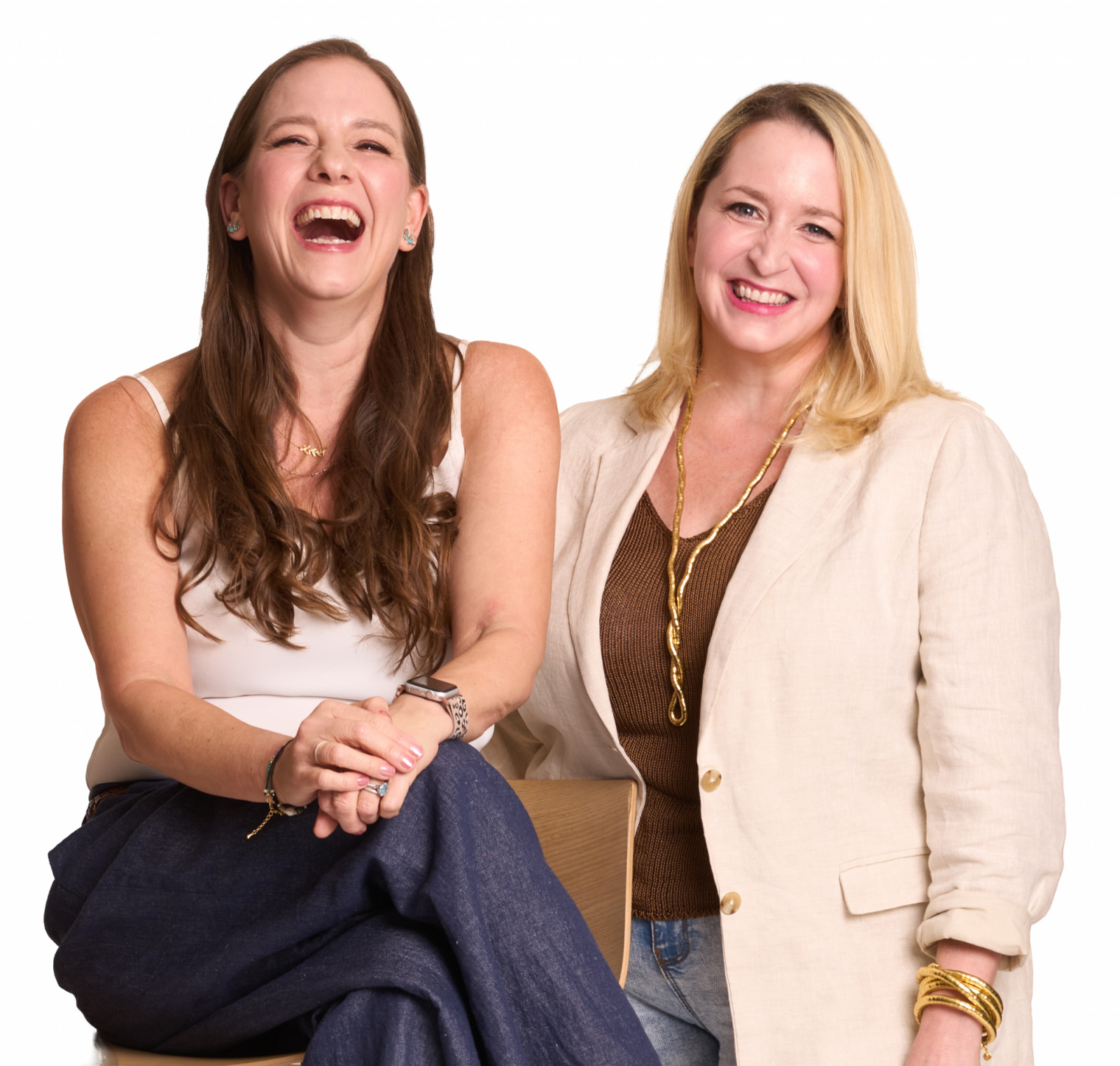 Mary Schaus and Joanna Bowers (Image: courtesy of TEDxTinHau Women)
