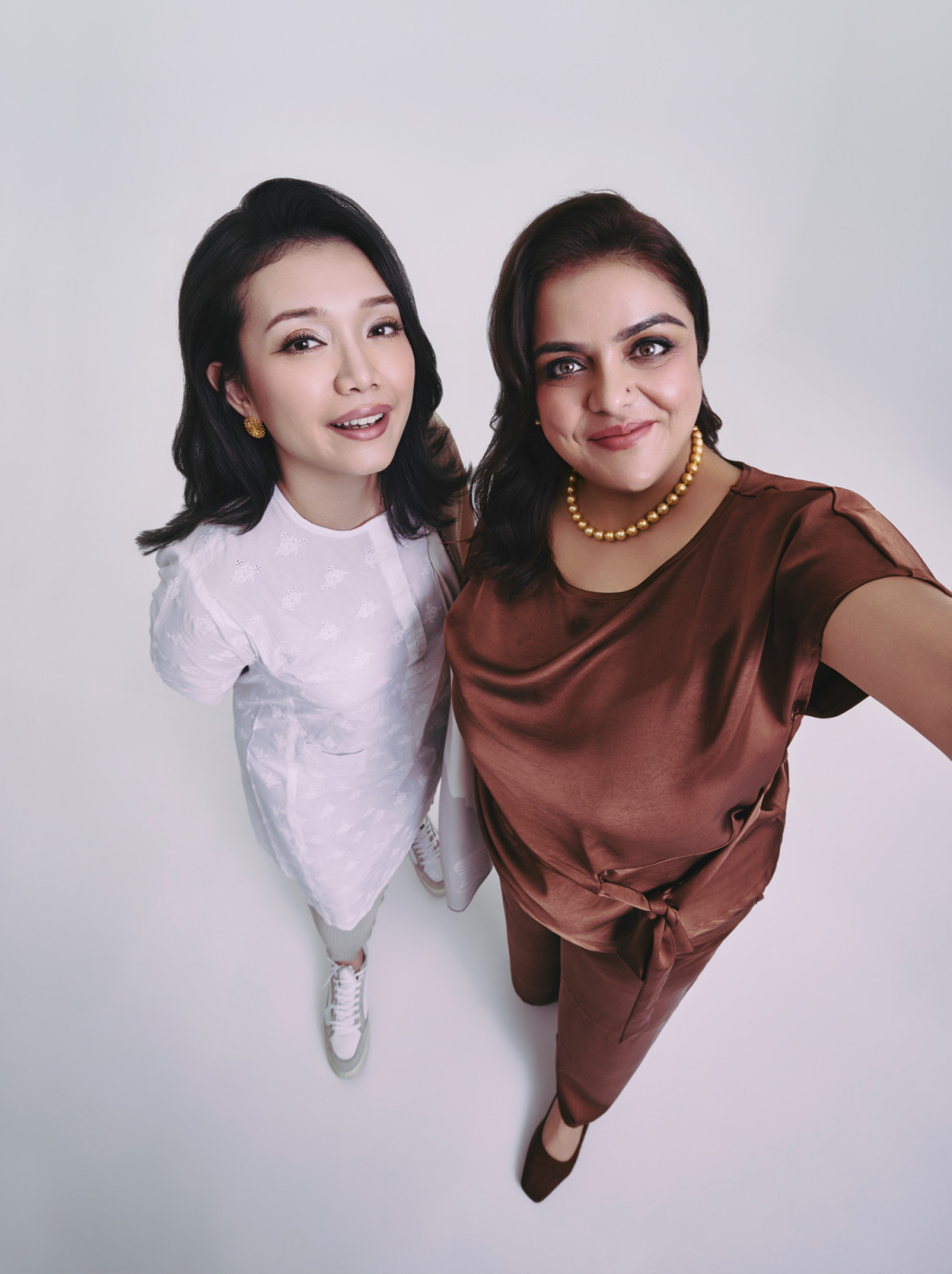 Hazlina Abdul Halim, CEO of EtonHouse Community Fund and member of Parliament, and Jeeta Bandopadhyay, co-founder and COO of Tookitaki
