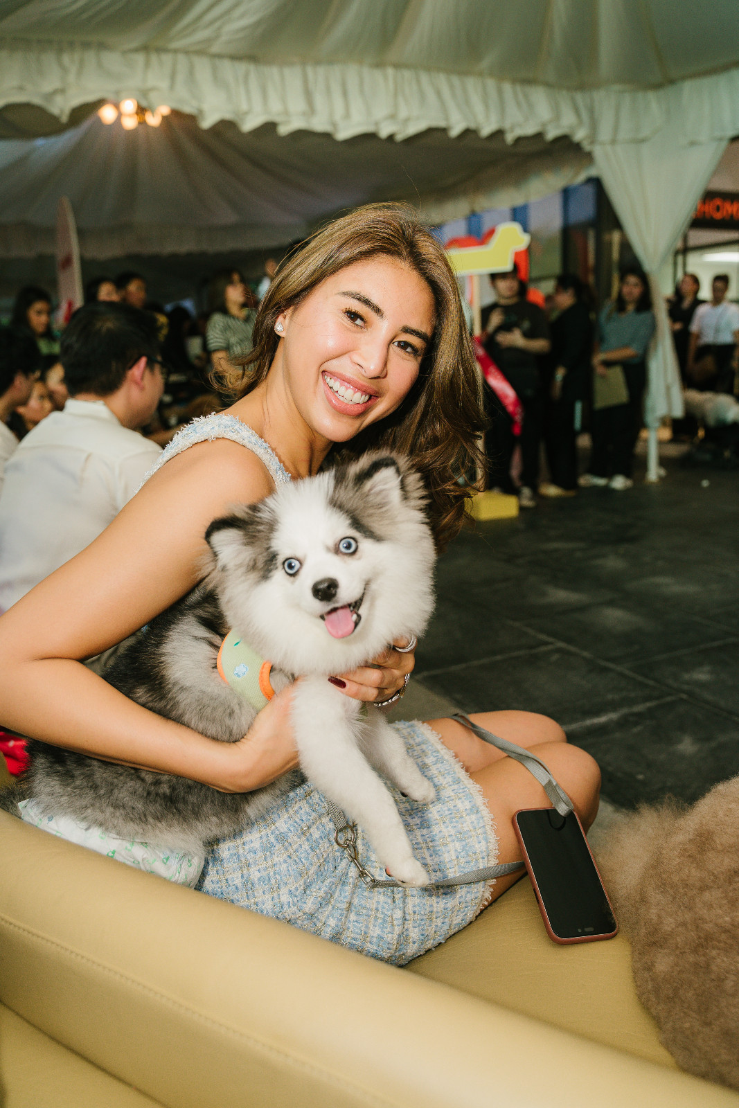 Milka Romero and furbaby (Photo: courtesy of Luxuri Pets)