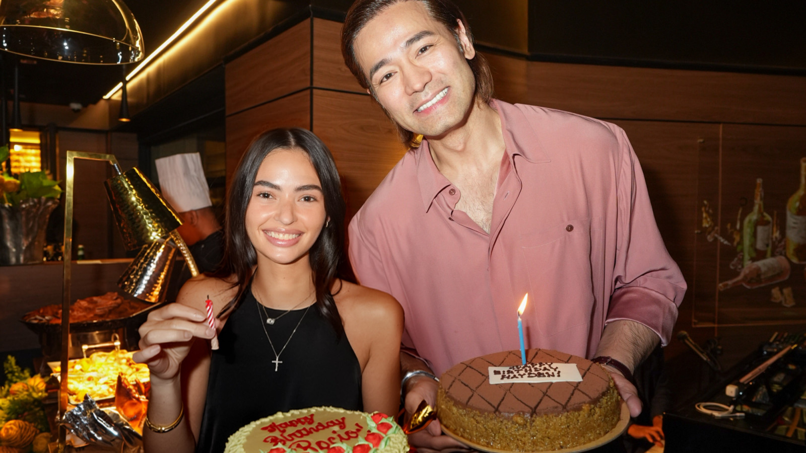 Rocio Zobel and Dr Hayden Kho, Jr celebrating their birthdays last May 2026
